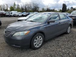 Salvage cars for sale at Portland, OR auction: 2007 Toyota Camry Hybrid