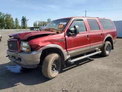 Salvage cars for sale from Copart Portland, OR: 2004 Ford Excursion Eddie Bauer