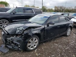 Salvage cars for sale from Copart Columbus, OH: 2010 Audi A4 Premium