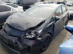 Salvage cars for sale from Copart Martinez, CA: 2015 Toyota Prius