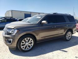 Salvage cars for sale from Copart Haslet, TX: 2018 Ford Expedition Limited