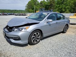 Salvage cars for sale from Copart Concord, NC: 2017 Honda Accord EXL
