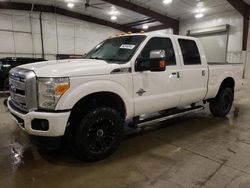 Salvage cars for sale from Copart Avon, MN: 2014 Ford F350 Super Duty