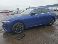 Salvage cars for sale at Woodhaven, MI auction: 2019 Maserati Levante Sport