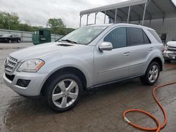 Mercedes-Benz M-Class salvage cars for sale: 2009 Mercedes-Benz ML 350