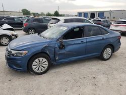 Salvage cars for sale at Haslet, TX auction: 2019 Volkswagen Jetta S