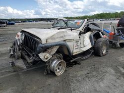 Salvage cars for sale at Spartanburg, SC auction: 2002 Jeep Wrangler / TJ X