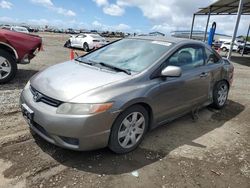 Salvage cars for sale at San Diego, CA auction: 2007 Honda Civic LX