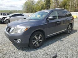 Salvage cars for sale at Concord, NC auction: 2014 Nissan Pathfinder S