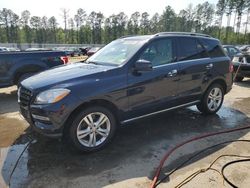 Salvage cars for sale at Harleyville, SC auction: 2015 Mercedes-Benz ML 350