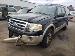 Salvage cars for sale at New Britain, CT auction: 2009 Ford Expedition EL Eddie Bauer