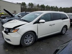 Salvage cars for sale from Copart Exeter, RI: 2016 Honda Odyssey EX