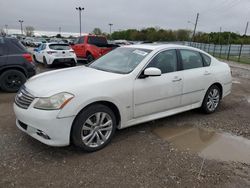 Salvage cars for sale at Indianapolis, IN auction: 2010 Infiniti M35 Base