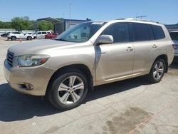 Salvage cars for sale at Lebanon, TN auction: 2008 Toyota Highlander Sport
