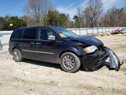 Salvage cars for sale at Seaford, DE auction: 2016 Chrysler Town & Country Touring L