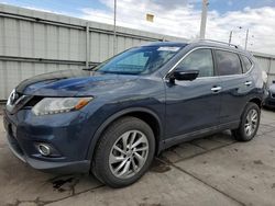 Salvage cars for sale at Littleton, CO auction: 2015 Nissan Rogue S