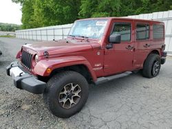 Vehiculos salvage en venta de Copart Concord, NC: 2013 Jeep Wrangler Unlimited Sahara