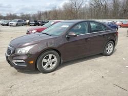 Salvage cars for sale from Copart Ellwood City, PA: 2015 Chevrolet Cruze LT