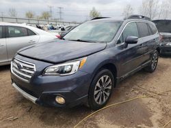 Salvage cars for sale at Elgin, IL auction: 2016 Subaru Outback 2.5I Limited