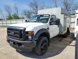 Salvage trucks for sale at Elgin, IL auction: 2008 Ford F450 Super Duty