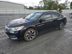 Salvage cars for sale from Copart Gastonia, NC: 2017 Honda Accord EX