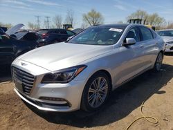 Salvage cars for sale at Elgin, IL auction: 2019 Genesis G80 Base