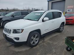 Salvage cars for sale from Copart Duryea, PA: 2017 Jeep Compass Latitude