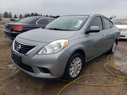 Salvage cars for sale at Elgin, IL auction: 2012 Nissan Versa S