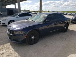 Dodge Charger salvage cars for sale: 2016 Dodge Charger Police