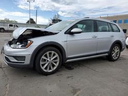 Salvage cars for sale at Littleton, CO auction: 2017 Volkswagen Golf Alltrack S