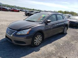 Salvage cars for sale from Copart Madisonville, TN: 2015 Nissan Sentra S