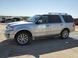 2017 Ford Expedition Limited en venta en Grand Prairie, TX