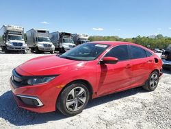 Honda salvage cars for sale: 2021 Honda Civic LX