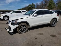 Salvage cars for sale at Brookhaven, NY auction: 2020 Mercedes-Benz GLC Coupe 300 4matic