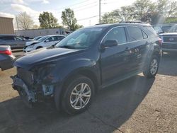 Salvage cars for sale from Copart Moraine, OH: 2017 Chevrolet Equinox LT