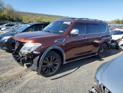 Nissan Armada SV salvage cars for sale: 2017 Nissan Armada SV