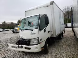 Salvage trucks for sale at West Warren, MA auction: 2017 Hino 155