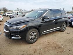 Salvage cars for sale at Hillsborough, NJ auction: 2019 Infiniti QX60 Luxe