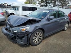 Salvage cars for sale from Copart New Britain, CT: 2014 Honda Accord EXL