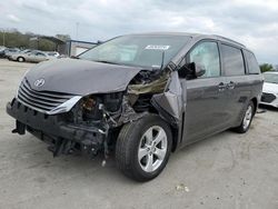 Salvage cars for sale from Copart Lebanon, TN: 2017 Toyota Sienna LE