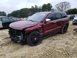 Salvage cars for sale from Copart Seaford, DE: 2018 Jeep Grand Cherokee Limited
