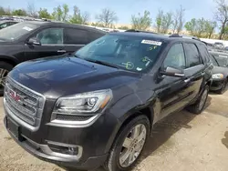 Salvage cars for sale from Copart Bridgeton, MO: 2017 GMC Acadia Limited SLT-2