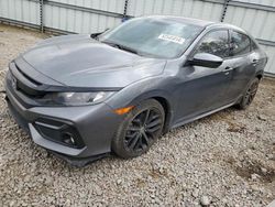 Salvage cars for sale at Harleyville, SC auction: 2021 Honda Civic Sport