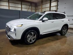 Salvage cars for sale at Columbia Station, OH auction: 2022 Hyundai Santa FE SEL
