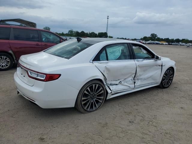 2019 Lincoln Continental Select