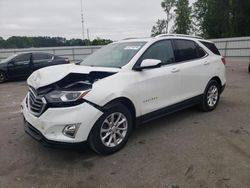 Salvage cars for sale at Dunn, NC auction: 2020 Chevrolet Equinox LT