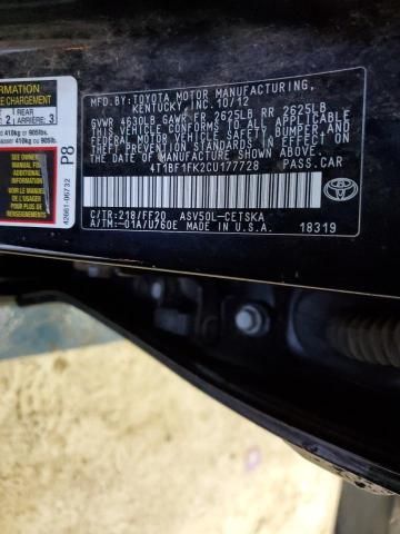 2012 Toyota Camry Base