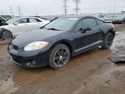 Salvage cars for sale at Elgin, IL auction: 2007 Mitsubishi Eclipse ES