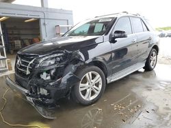 Salvage cars for sale at West Palm Beach, FL auction: 2014 Mercedes-Benz ML 350 Bluetec