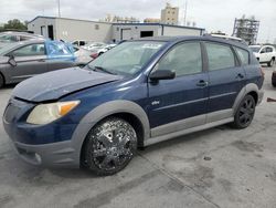 Salvage cars for sale from Copart New Orleans, LA: 2006 Pontiac Vibe